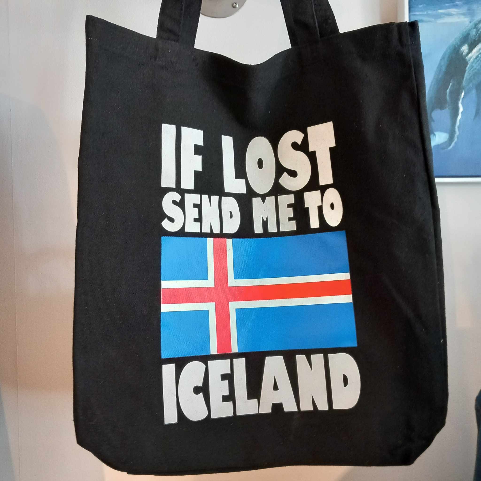 Icelandic Adventures Shopping tote bags Icelandic Adventures Shopping tote bags